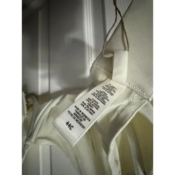 SKIMS Cotton Jersey Underwire Bra T-Shirt Everyday Support Bone 44C - Picture 3 of 7